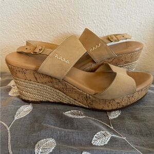 UGG women’s Elena wedge platform cork sandals